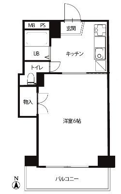 山王ハイム106号室