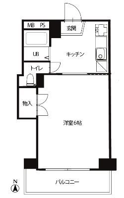 山王ハイム106号室
